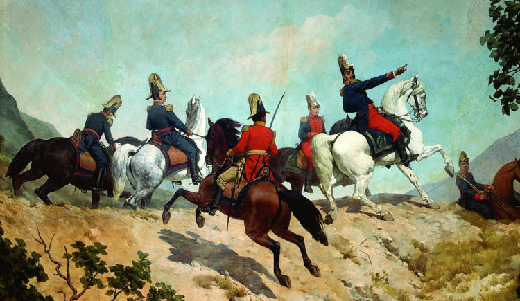 Battle of Carabobo: Bolívar and Mariño - Martín Tovar y Tovar