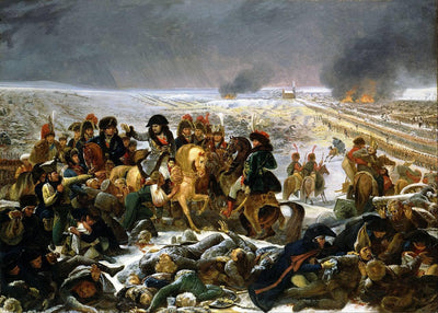 Battle of Eylau, February 9, 1807 by Antoine-Jean Gros — oil painting reproduction