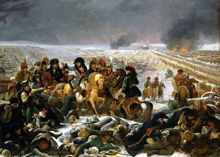 Battle of Eylau, February 9, 1807 by Antoine-Jean Gros — hand-painted cultural oil painting reproduction on canvas