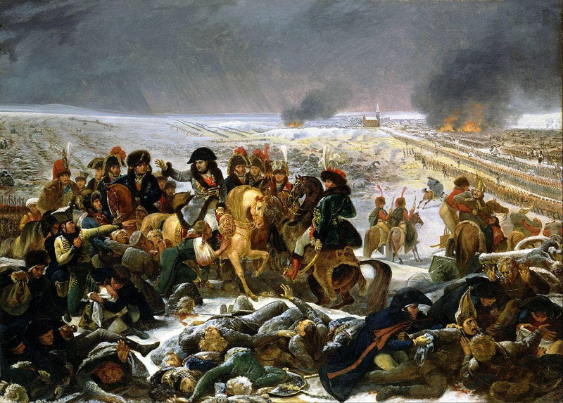 Battle of Eylau, February 9, 1807 on gallery wrap