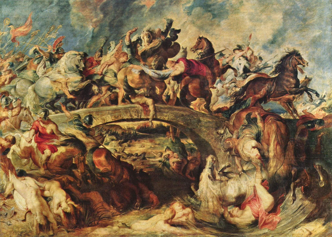 Battle of the Amazons by Peter Paul Rubens — hand-painted cultural oil painting reproduction on canvas