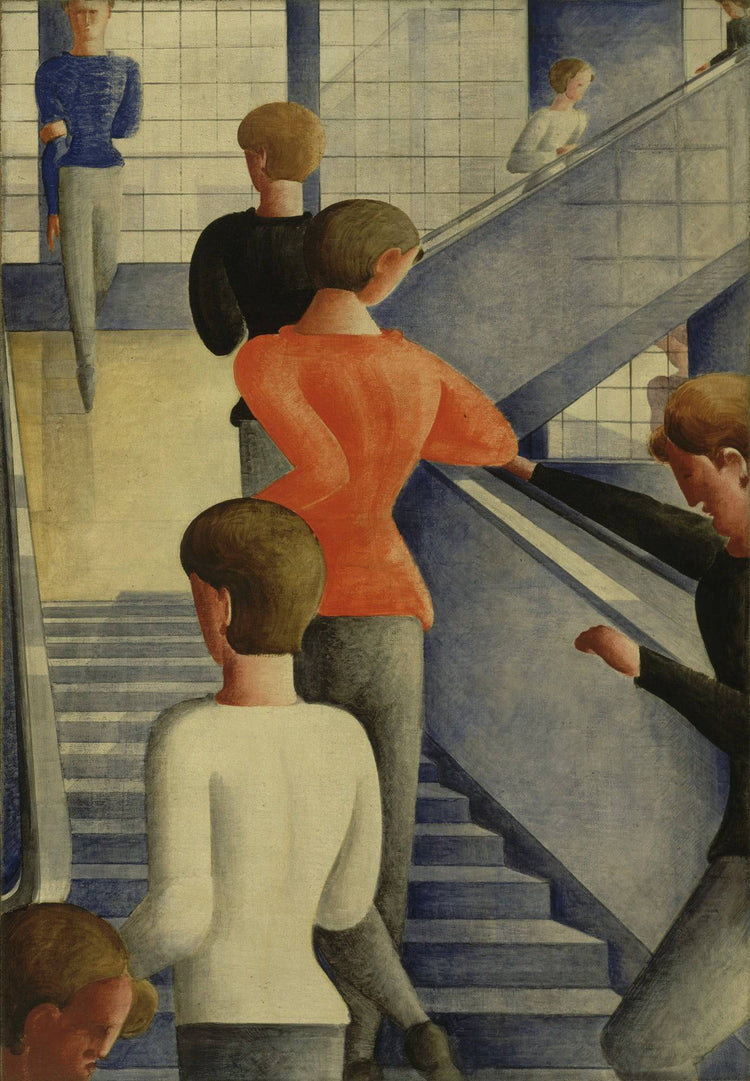 Bauhaus Stairway - Oskar Schlemmer