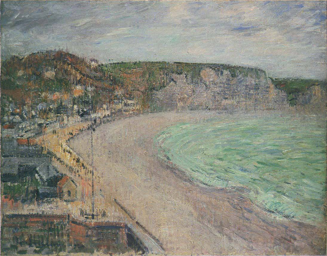 Beach at Fecamp - Gustave Loiseau