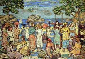 Beach at Gloucester - Maurice Prendergast