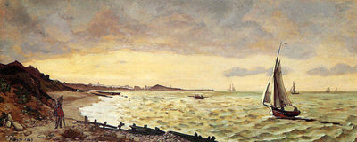 Beach at Sainte-Adresse in dining room