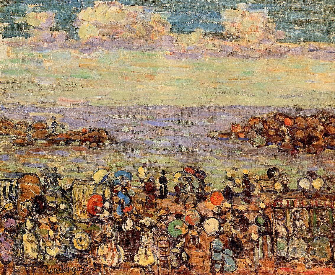 Beach at St. Malo
