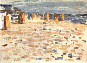 Beach Baskets In Holland - Wassily Kandinsky