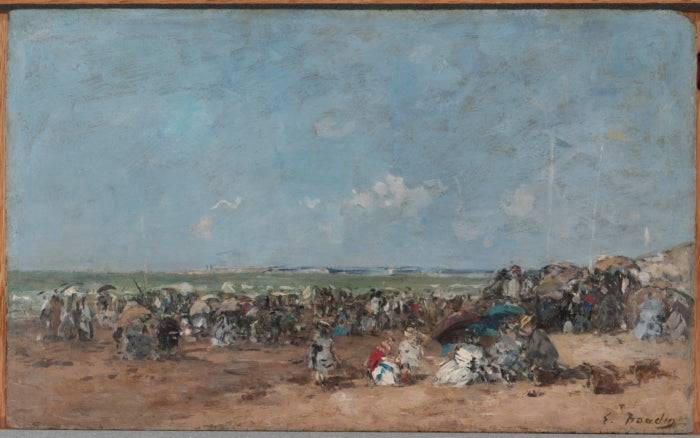 Beach Scene - Eugene Boudin