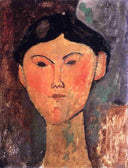 Beatrice Hastings by Amedeo Modigliani — hand-painted portrait oil painting reproduction on canvas