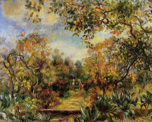 Beaulieu Landscape - Pierre-Auguste Renoir