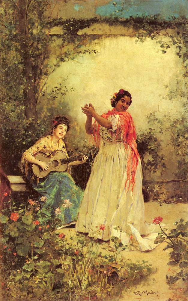 Beauty singing - Raimundo de Madrazo