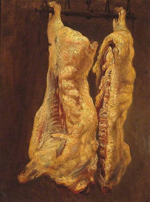 Beef by James Ward — hand-painted still oil painting reproduction on canvas