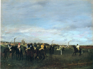 Before the Race - Edgar Degas