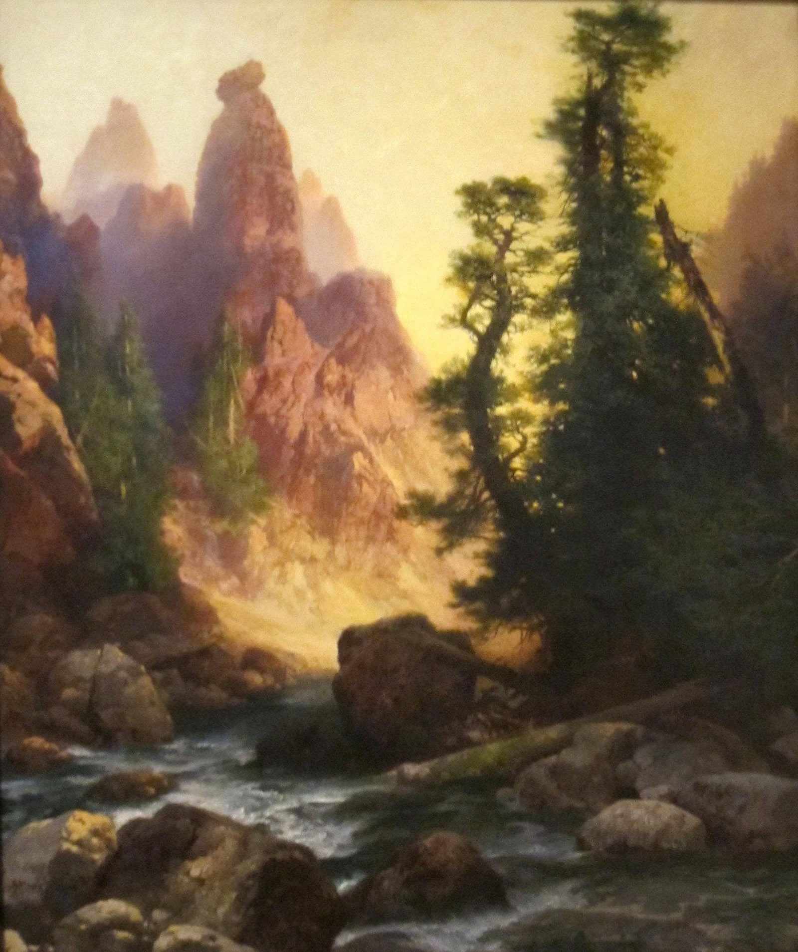 Below the Towers of Tower Falls, Yellowstone