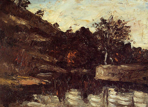 Bend in the River - Paul Cezanne