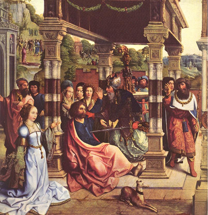 Altarpiece of Sts Thomas and Matthias - Bernard Van Orley