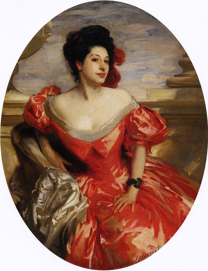 Betty Wertheimer by John Singer Sargent — hand-painted portrait oil painting reproduction on canvas