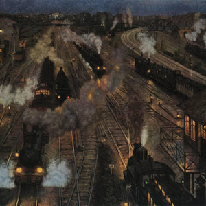 Big City Train Station