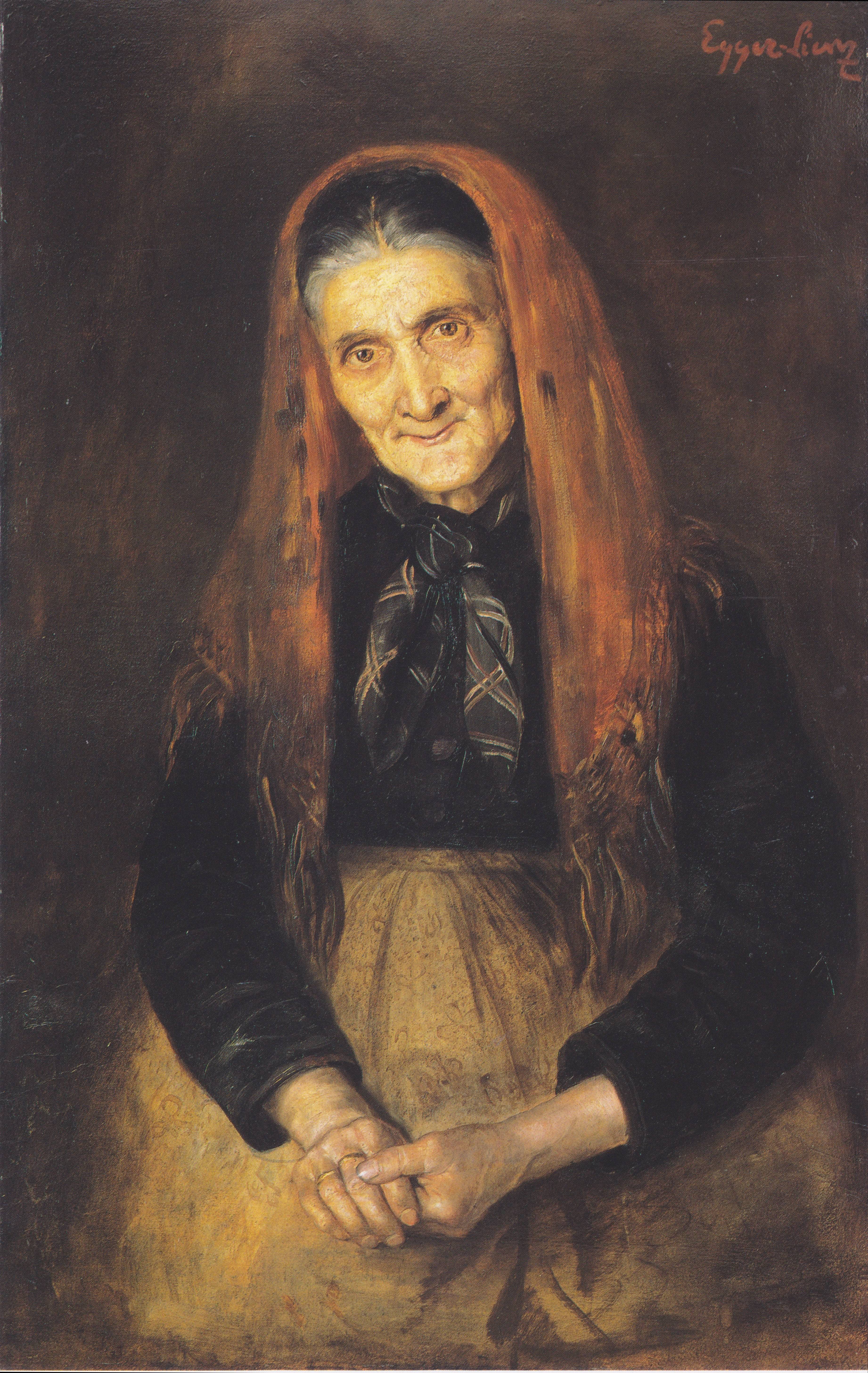 Bildnis Einer Frau in Tiroler Tracht - Albin Egger-Lienz