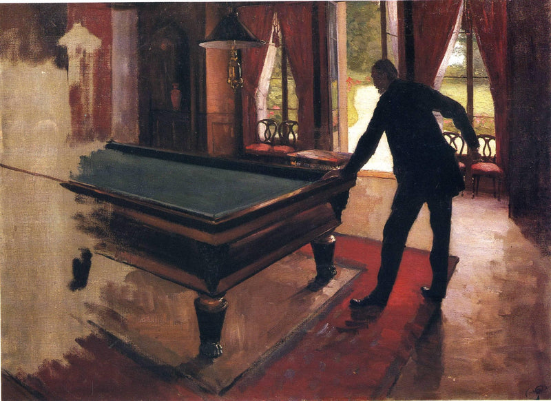 Billiards on gallery wrap