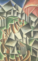 Birsk by Lyubov Popova — shapes oil painting wall art, Cubo Futurism
