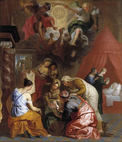 Birth of the Virgin in dining room