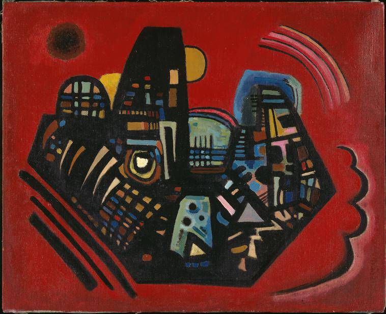 Black-Red - Wassily Kandinsky