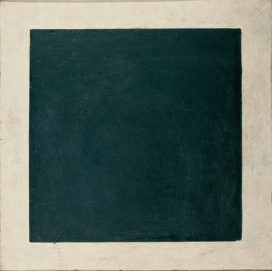 Black Square (4th version) - Kazimir Malevich