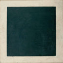 Black Square (4th version) by Kazimir Malevich — hand-painted abstract oil painting reproduction on canvas