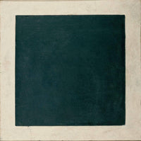 Black Square (4th version) by Kazimir Malevich — hand-painted abstract oil painting reproduction on canvas