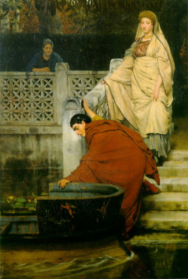 Boating by Sir Lawrence Alma-Tadema — hand-painted cultural oil painting reproduction on canvas