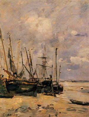 Boats - Eugene Boudin