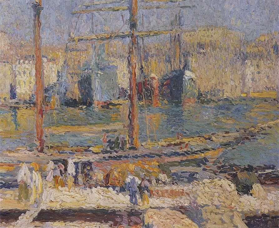 Boats in the Port of Marseille