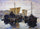 Boats in Veliky Novgorod in living room