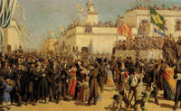 Boceto Para La Jura De La Constitución De 1830 by Juan Manuel Blanes — hand-painted cultural oil painting reproduction on canvas