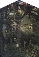 Bogatyr by Mikhail Vrubel — hand-painted animal oil painting reproduction on canvas
