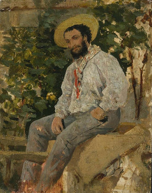 Diego Martelli in Castiglioncello - Giovanni Boldini