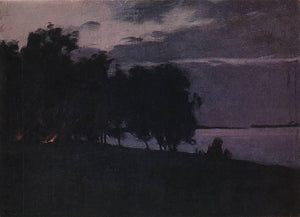 Bonfire - Isaac Levitan