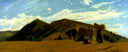 Grain harvesting on the Apennines by Odoardo Borrani, rock oil painting wall art, Realism
