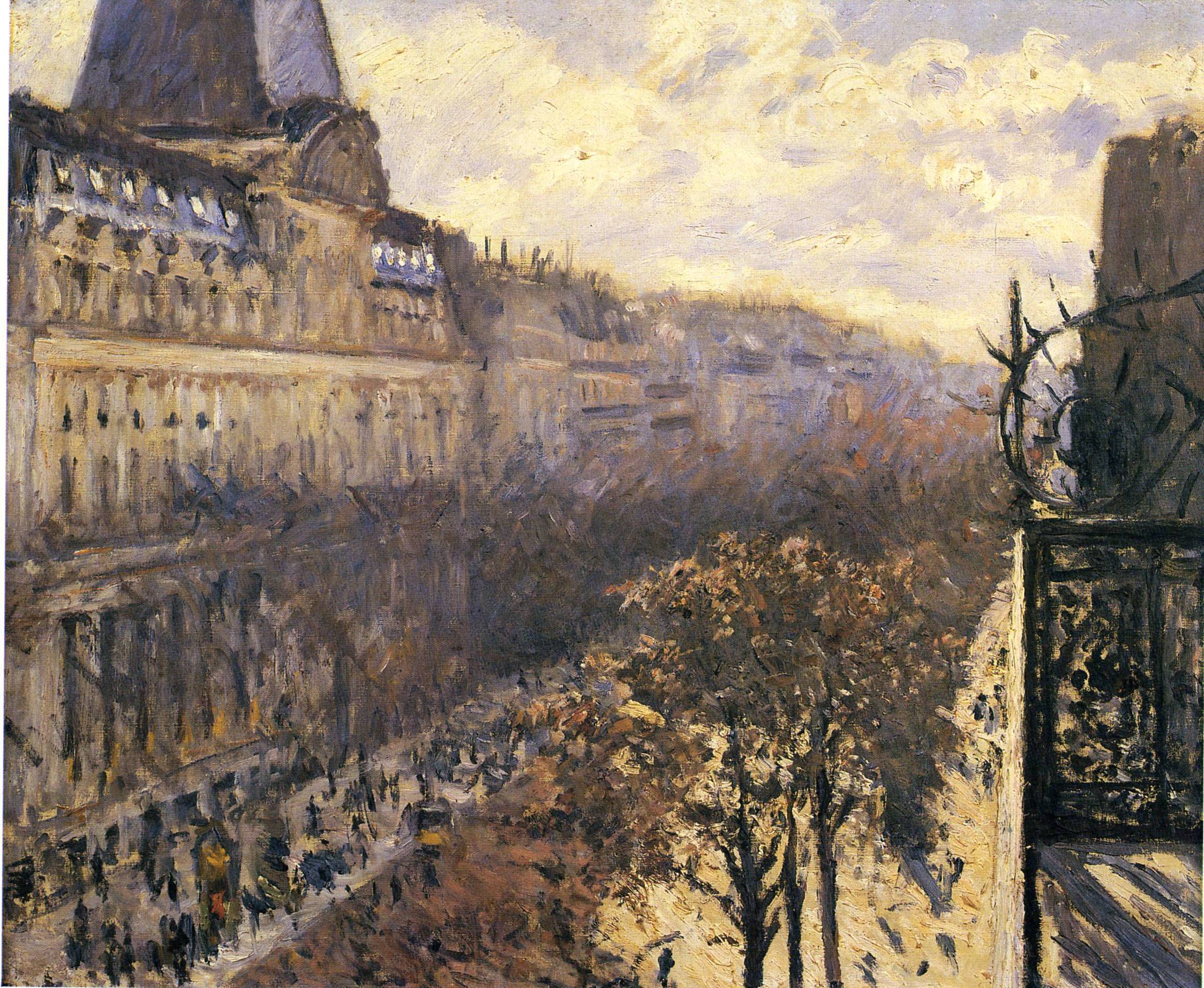 Boulevard des Italiens - Gustave Caillebotte