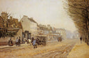 Boulevard Heloise, Argenteuil by Alfred Sisley — hand-painted architectural oil painting reproduction on canvas