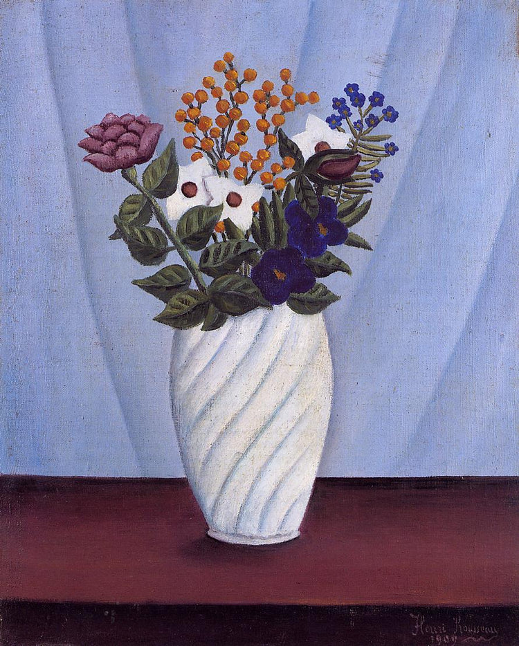 Bouquet of Flowers - Henri Rousseau