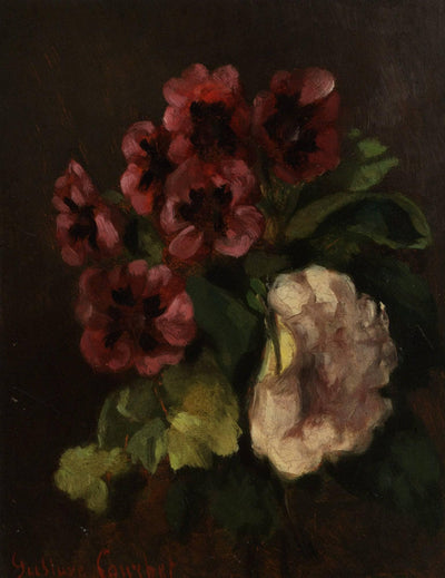 Bouquet of flowers in dining room