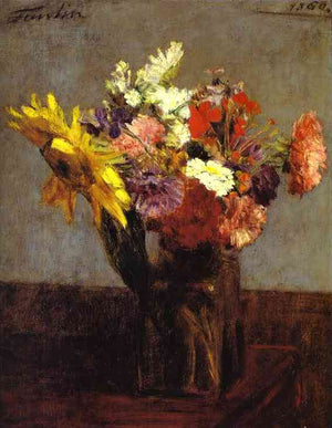 Bouquet of Flowers - Henri Fantin-Latour