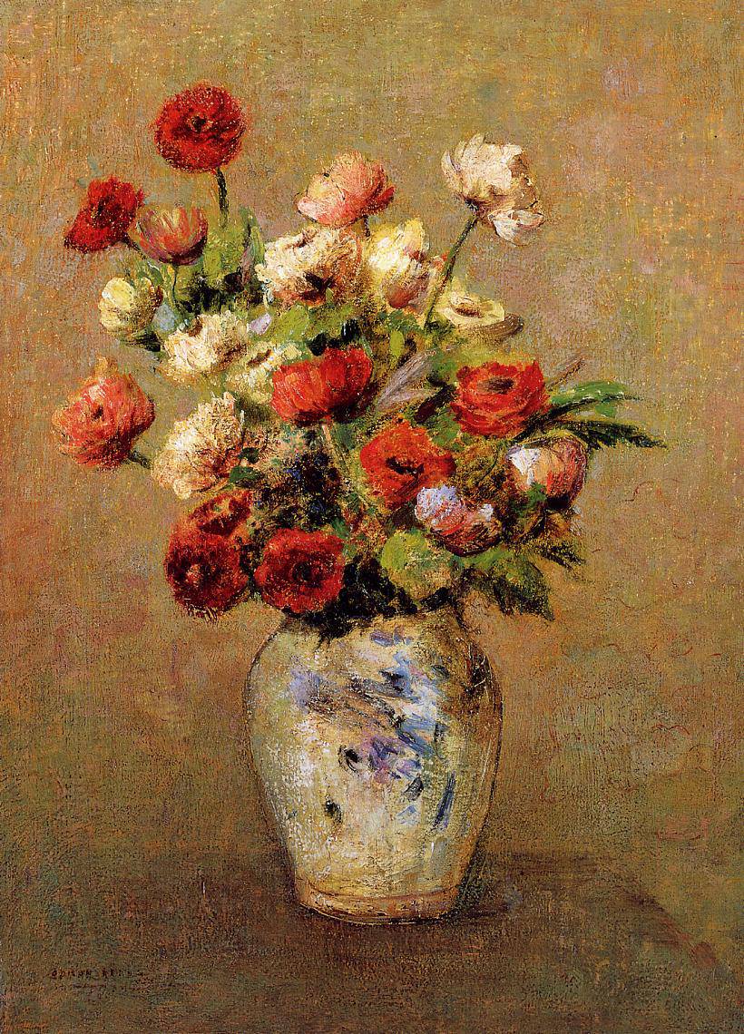 Bouquet of Flowers - Odilon Redon