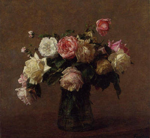 Bouquet of Roses - Henri Fantin-Latour