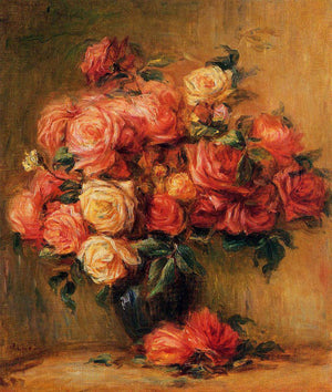 Bouquet of Roses - Pierre-Auguste Renoir