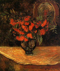 Bouquet by Paul Gauguin — hand-painted botanical oil painting reproduction on canvas
