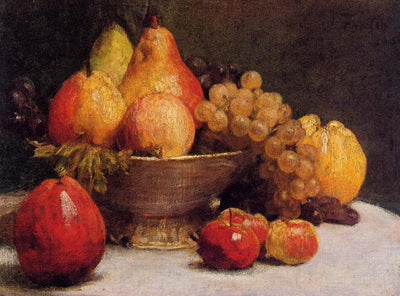 Bowl of Fruit in bedroom