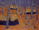Breton Women, the Meeting in the Sacred Grove by Paul Serusier — hand-painted botanical oil painting reproduction on canvas